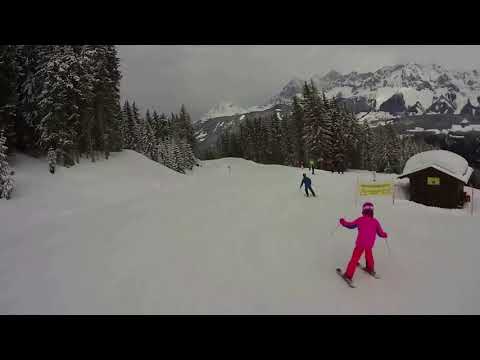 Hochwurzen / Schladming Piste 33 Ostabfahrt + Piste 32 Sepp Walcher-Abfahrt