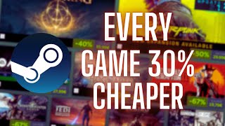 How To get STEAM GAMES CHEAPER