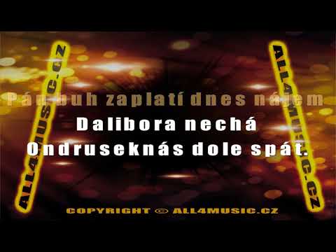 KJ0107 GOTT KAREL-Cesta rájem (Karaoke verze)