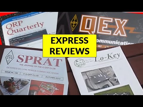 4 QRP/homebrew magazines reviewed in 4 minutes