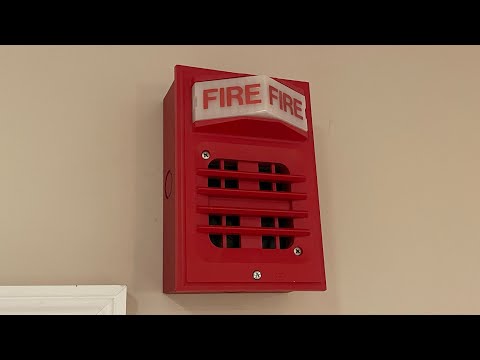 Basement Fire System Test 37 | Simplex 2903 Light Plates