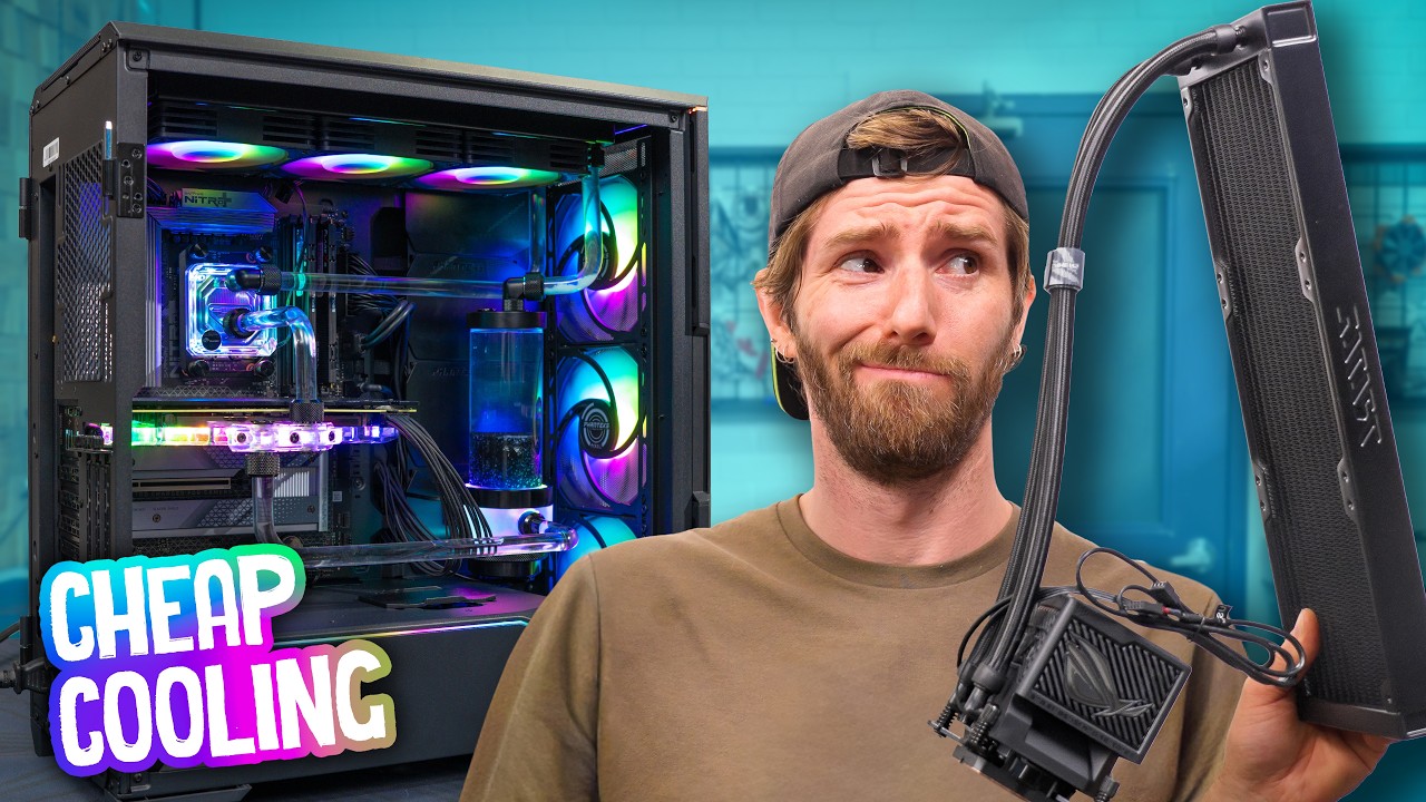 Custom Watercooling for Less Than an AIO