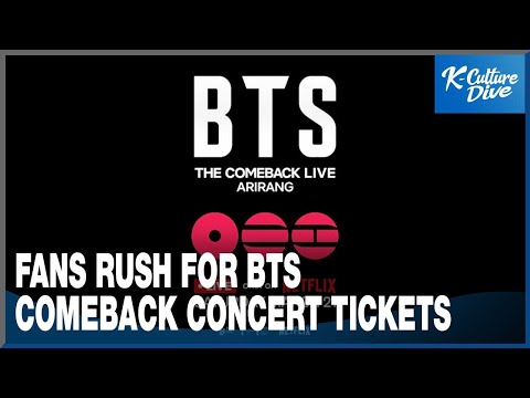 [K-Enter] Fans rush for BTS comeback concert tickets