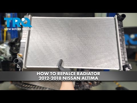 How to Replace Radiator 2012-2018 Nissan Altima