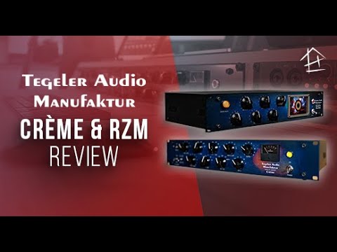 Tegeler Audio Manufaktur "Crème" & "Raumzeitmaschine" Review (German)