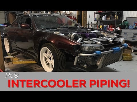 Pt.9 | Project Build Giveaway | INTERCOOLER PIPING | 2JZ Swapped Nissan 240sx |