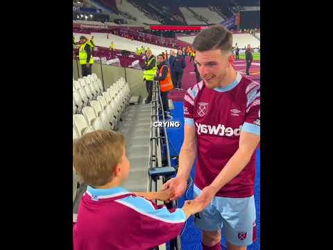 Declan Rice Made His Day ❤️