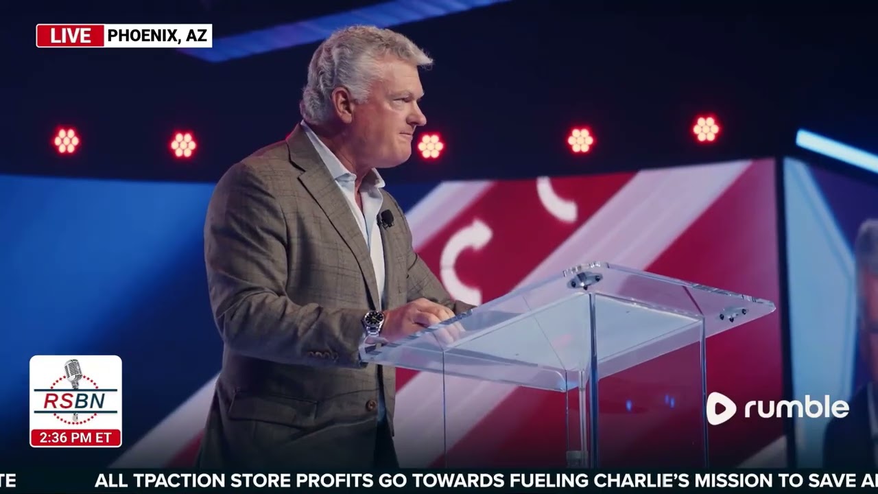 WATCH: Mike Collins speaks at TPUSA's AmericaFest Conference Day Three. - 12/20/2025