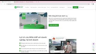 HD XỬ LÝ HĐ THAY THẾ - ĐIỀU CHỈNH, CHÊNH LỆCH CỦA TỜ KHAI THUẾ 01/GTGT TRÊN MISA ASP