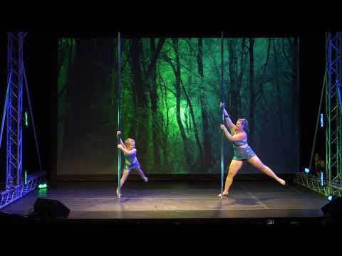 Doubles, Exhibition, 2022 LOLPoleFest - Erin and Anya