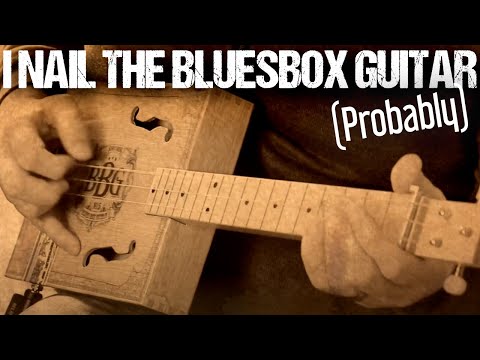 Build a CIGAR BOX blues guitar for $30!