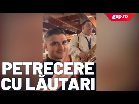 Dragoș Nedelcu și iubita au petrecut la Poiana Brașov, cu lăutari și dedicații