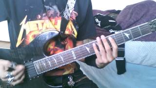 Silent civilian-wrath. Guitar cover. (With solo)