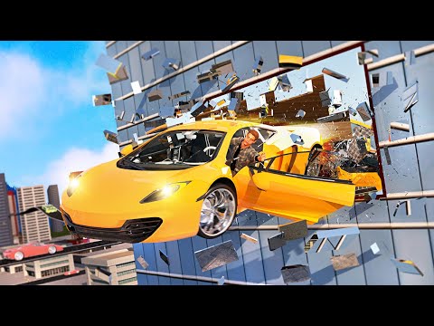 Smash Car Hit – Impossible Stunts iOS & Android Gameplay | Gamerz