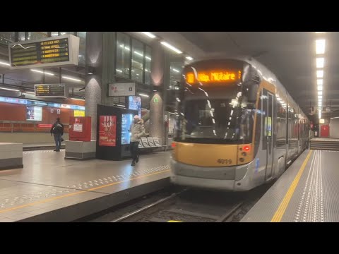 The Brussels Metro and Pre-Metro... wait, what's a Pre-Metro?