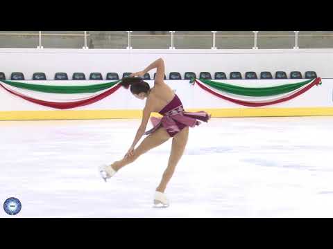 Camp. Ita. 2020: Milena RE - Junior Ladies - Short Program