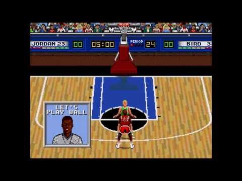 Jordan vs Bird : One on One Megadrive