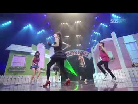 Wonder Girls Tell Me comeback @Inkigayo 070909