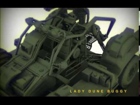 3D Dune Buggy - Hard Surface 3D