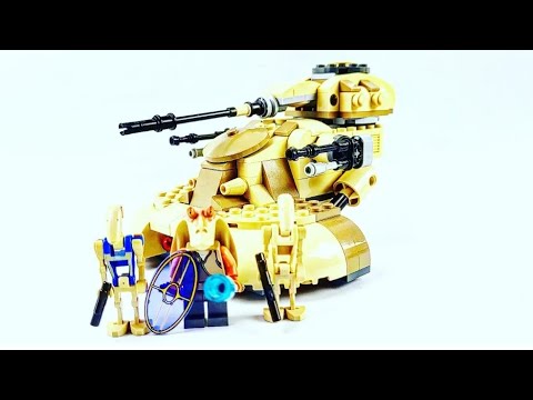 LEGO Starwars 75080 AAT Droidenpanzer Review klein aber oho