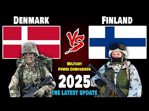 Denmark vs Finland Military Power Comparison 2025 | Finland vs Denmark Military Power 2025