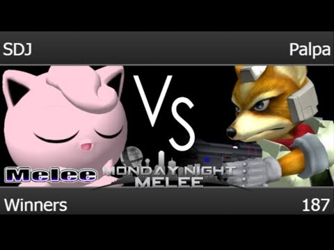 MNM 187 - SDJ (Jigglypuff) vs Palpa (Fox) Winners - Melee