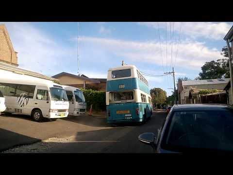 Ex-UTA Leyland Atlantean/PMC Double Decker at Sydney Bus Museum, m/o 1224