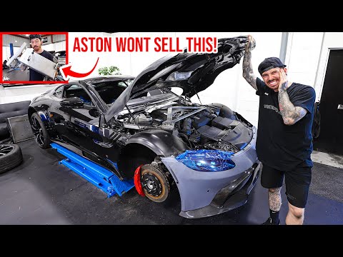 REBUILDING A WRECKED 2019 ASTON MARTIN VANTAGE | PT3