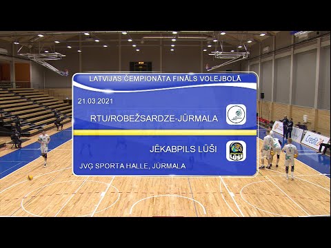 Pirmajā zelta finālsērijas mačā uzvaru svin "RTU Robežsardze/Jūrmala" volejbolisti