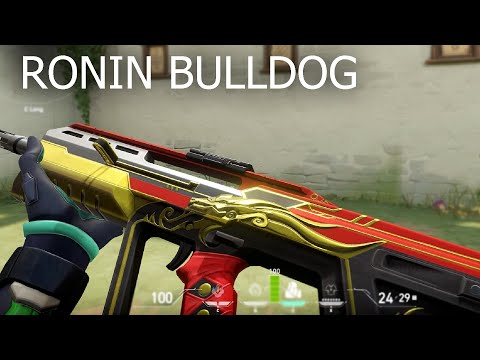 Valorant | Bulldog "Ronin" Skin Gameplay