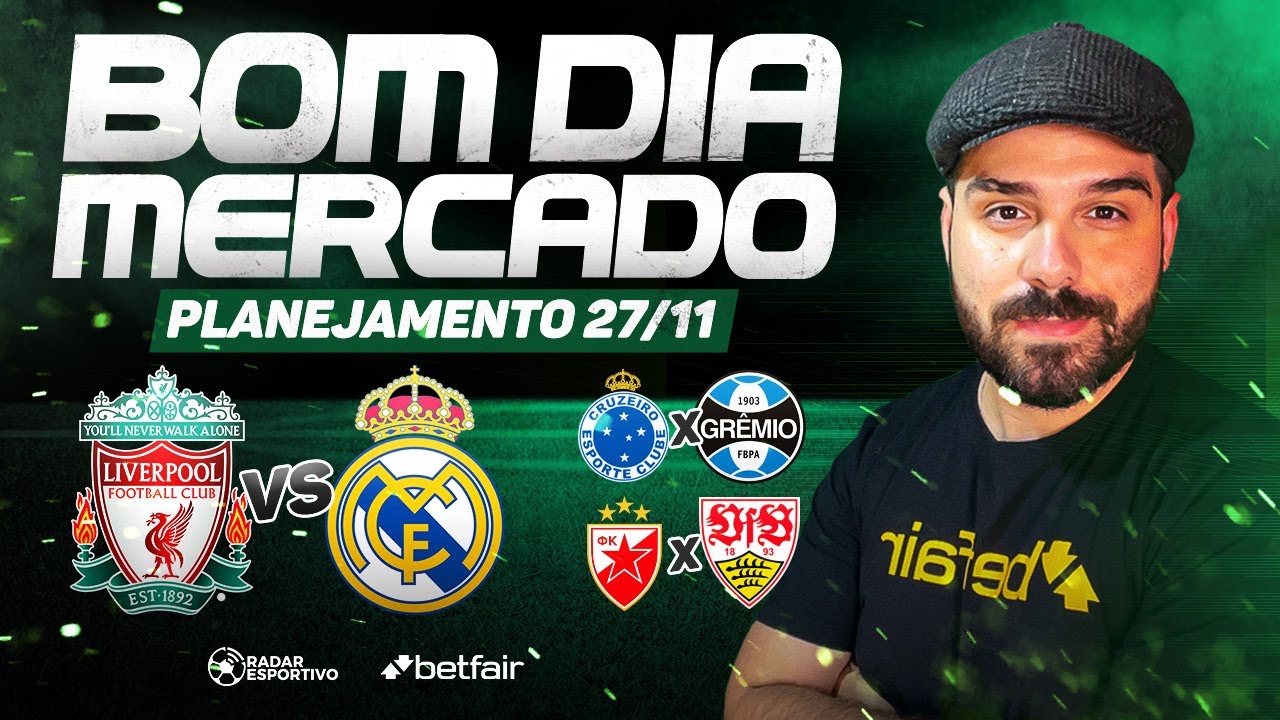 Planejamento para Trader Esportivo - Dia 27/11/24