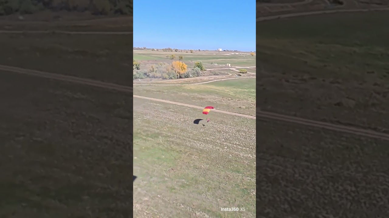 Nice parachute landing #Landing #SmoothLanding #Stunt #StuntPerformer #ExtremeSports #Adrenaline