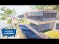 KULI MEMBANGUN RUMAH ORANG KAYA ADA KOLAM RENANGNYA House Builder TAMAT