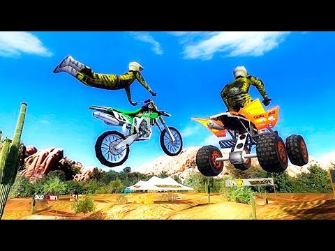 Gameplay Android & iOS Game - Best of Supercross, Motocross and ATV Offroad - YouTube