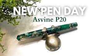 #newpenday // Asvine P20 // How does this compare to the Leonardo Momento Zero Grande? #fountainpen