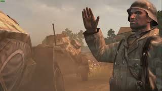 Company of Heroes Back to Basics Mod Market Garden Campaign Gameplay no Commentary Part 3