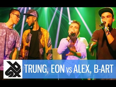 TRUNG BAO & EON vs ALEXINHO & B-ART | Fantasy Beatbox Battle 2016 | Semi Final