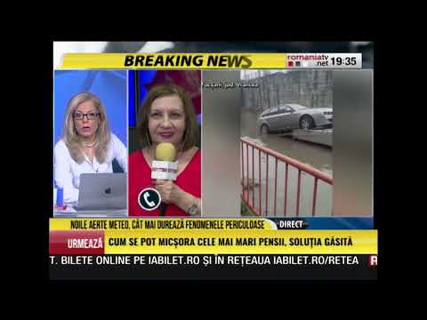 Exclusiv Elena Mateescu. Noi alerte meteo, cât mai durează fenomenele periculoase
