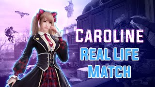 Caroline Real Life Story Match  Free Fire 2020
