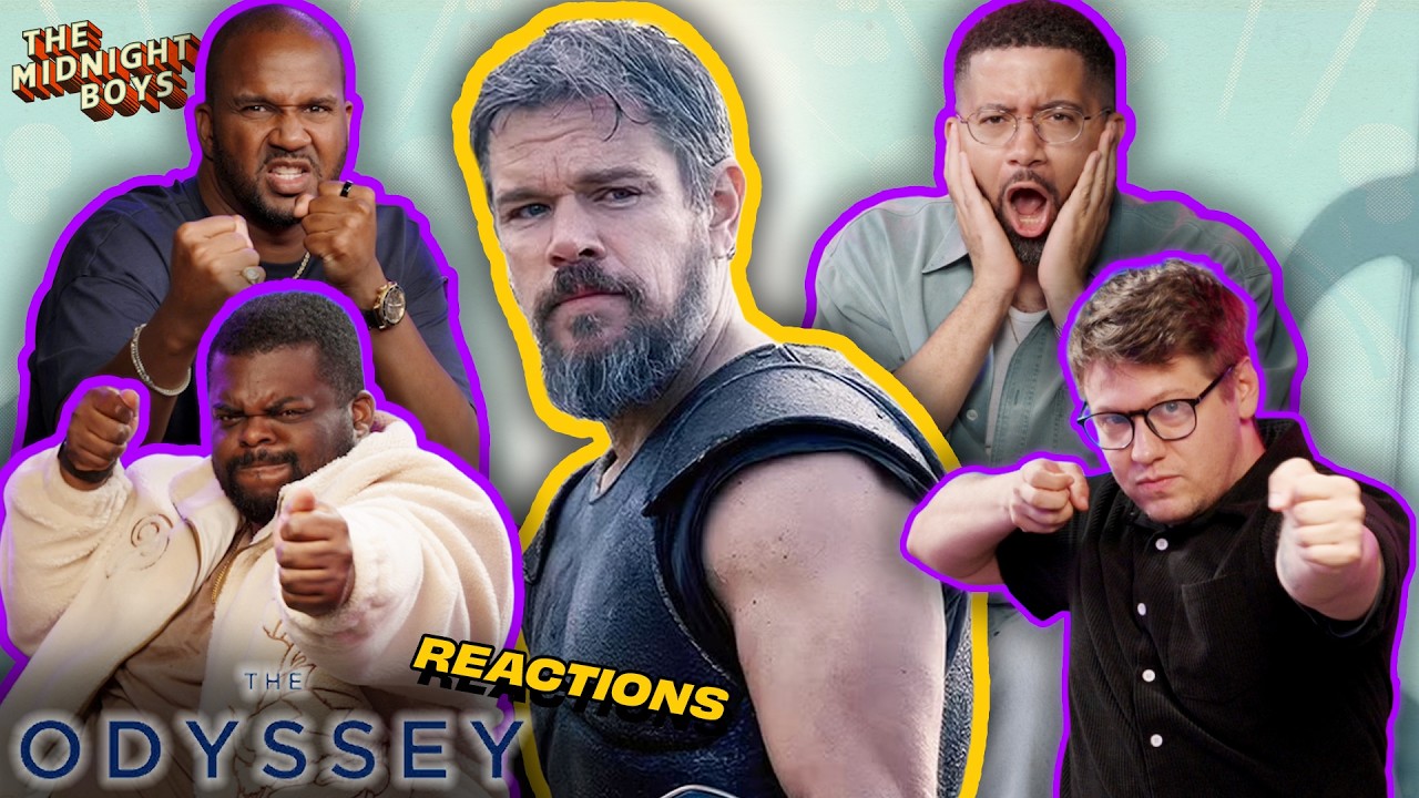 ‘The Odyssey’ Instant Reactions | The Midnight Boys