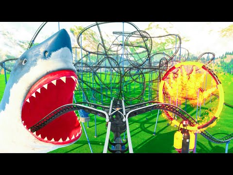 Engineering IMPOSSIBLE roller coasters in Park Beyond!