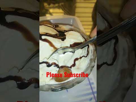 #icecream with Jamoon  #vanilla icecream #shorts #ytshorts #shortsfeed