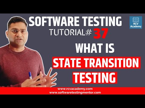 Software Testing Tutorial 37 State Transition Testing Technique