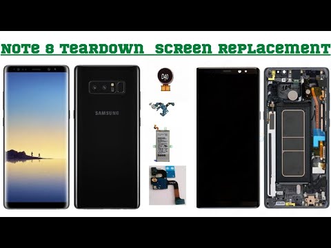 Samsung Galaxy Note 8 Teardown and Screen Replacement Tutoria