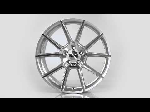 TSW Alloy Wheels - Chrono in Silver with Mirror Cut Face