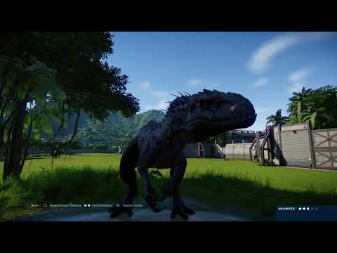 Jurassic World Evolution: (Modified) Stegoceratops vs Indominus rex