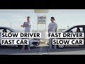 Fast Driver, Slow Car vs Slow Driver, Fast Car | Donut Media