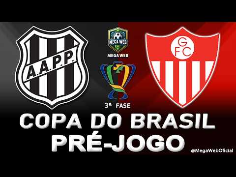 PONTE PRETA 1 x 0 GUARANY DE BAGÉ -- Pré-jogo (COPA DO BRASIL 2026 -- 3ª Fase)
