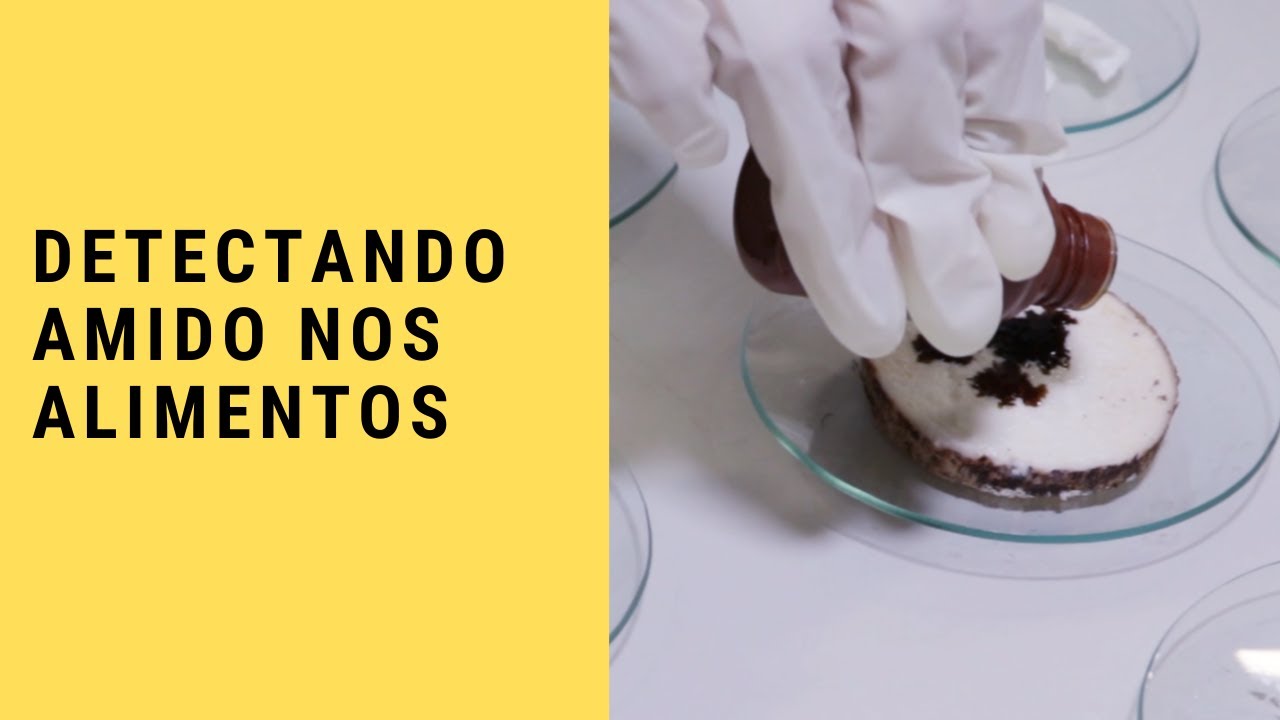 DETECÇÃO DE AMIDO NOS ALIMENTOS