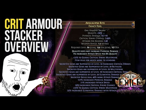 Crit Armour Stacker Build Overview 🔥 | Path of Exile 3.27